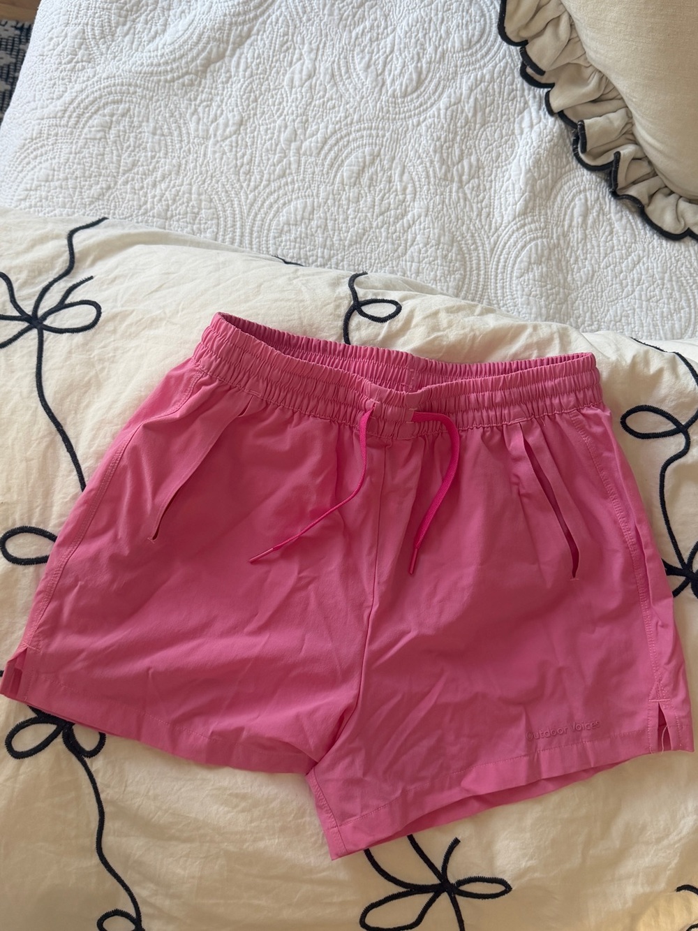 Outdoor Voices Pink Athletic Shorts